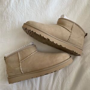 Tan/Cream Madhappy Ugg Ultra Mini Boots